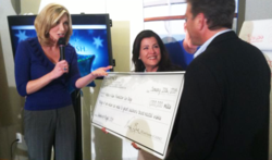 Cadence CEO and Founder Wendy Burk pledges 1 million air miles to Make-a-Wish Foundation.